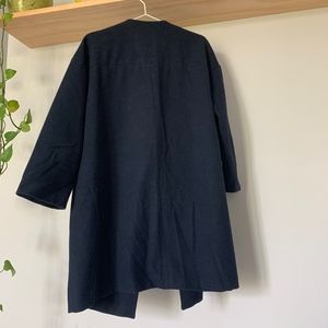 DKNY Boat Neck Pea Coat